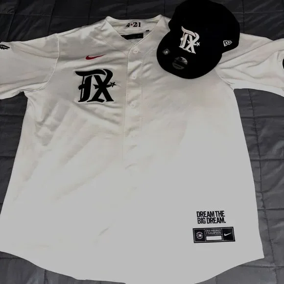 Marcus Semien Texas Rangers Nike Mens City Connect Jersey Large-Matching Cap - Picture 1 of 13